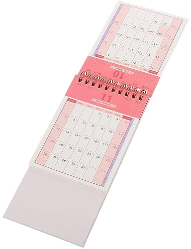 NUOBESTY Calendrier De Bureau Calendrier De Bureau 2023-2024 Petit Calendrier De Bureau Planificateur De Calendrier 2024 Calendrier Calendrier Debout Bureau Calendrier Mensuel Pour Le