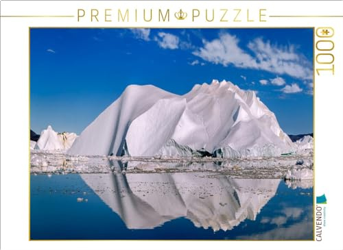 CALVENDO Puzzle Eisriese in der Diskobucht vor Ilulissat | 1000 Teile Lege-Größe 64 x 48 cm Foto-Puzzle für glückliche Stunden