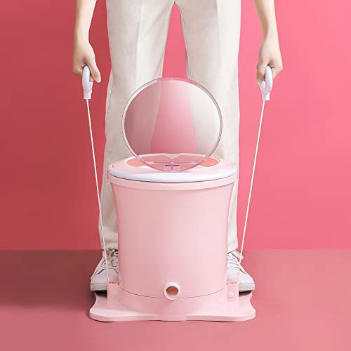 wanghaiyanBD Sèche-linge portable manuel non électrique - Produits ménagers - Mini machine à laver à manivelle - Pour camping, dortoir, appartements, linge délicat