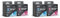 Amazon Basic Care - Kinesio-Tape, Sport-Tape für die Muskeln, 5 m x 5 cm, 2 Rollen (1 x Blau, 1 x Rosa) (Packung mit 2)