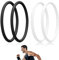 Lyreh 4 Piezas de Correa de Soporte para Tendón Rotuliano, Banda de Silicona para Rodilla Correa de Rótula Flexible para Rodilla Correa de Tendón Rotuliano para Correr Baloncesto Deportes