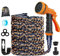 OGGO Expandable Garden Hose - Hose Pipe 50FT with 10 Function Spray Gun, Expanding Water Hose Leakproof with 3/4, 1/2 Fittings for Gardening