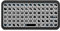 Uxsjakjsd Tastiera Wireless Bluetooth Mini Tastiera Wireless Schermo Retroilluminato da 5 Pollici Tastiera Ricaricabile per PC Android TV Box
