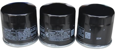 Filtro olio per motociclette Adatto per filtri olio per moto Honda CBR500R CB500X CB500F 2013 2014 2015 2016 2017 2018 2019 2020 2021 2022(3pcs)