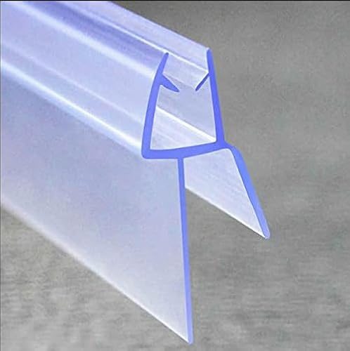 Aica Sanitär 90cm Duschtürdichtung Dichtung Duschabtrennung Duschkabine Gummilippe Dusche Wasserabweiser für 4-8mm Glas