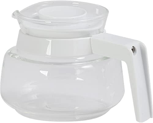 Melitta Verseuse en Verre, Capacité 0,3 L, Pour Cafetières à Filtres Aromaboy, Blanc