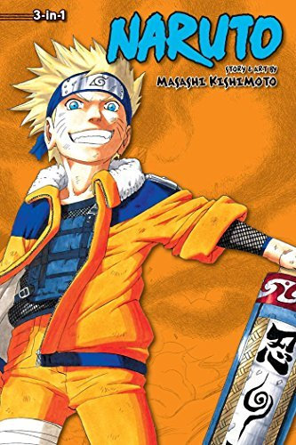Naruto (3-in-1 Edition), Vol. 4: Includes vols. 10, 11 & 12 by Masashi Kishimoto (2013-02-05)