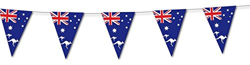 Everflag Wimpelkette Australien mit Känguru 3,5 m