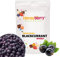 Ribes Nero Liofilizzato Intero 100g - Frutta Liofilizzata - Ribes Nero Disidratato - Frutta Disidratata - Ribes Nero Secco ed Essiccato per Dolci, Muesli, Decorazioni per Torte, Snack e Dessert