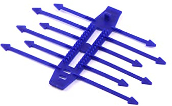 Verbissschutzklemmen Blau 1000 STK.