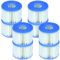 Intex PureSpa Type S1 Easy Set Pool Filter Ersatzpatronen (8 Filter)