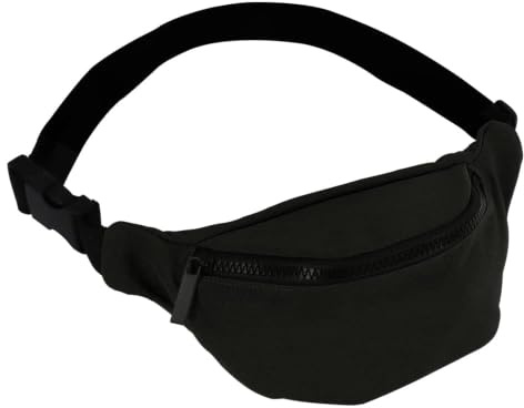 X-BLTU Bauchtasche Kinder mit Verstellbarem Gürtel, Gürteltasche | Hochdichtem Oxford-Gewebe Gefertigt, Mode Schwarz Leichte Brusttasche Prinzessin Mini Taschen, für Kleine Mädchen