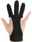 COITEK Bogenschießen-Handschuhe, Schwarz, mit Federn, Schleife, Jagd, Schutzhandschuhe für Herren, Damen, Jugendliche, Erwachsene, Größe M