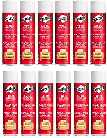 Scotchgard Fabric Water Shield Protector (12 x 400ml Cans)