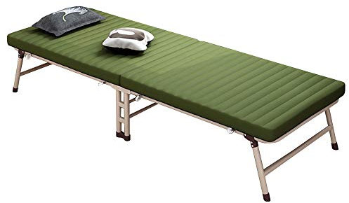 FUFU Deckchairs Recliner Falzlaken Menschen Lunch Bed Einfache Büro Nickerchen Bett Erwachsene Camp Bett Begleitbett Mit Flaschenzug Beweglich 3 Farbe Optional 190 * 63 * 40 cm (74,8 * 24,8 * 15,7 Zol