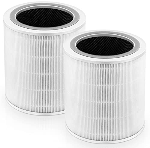 2 Filtri Ricambio HEPA H13 per Purificatore d'Aria LEVOIT Core 400S & Smart WiFi - Filtra Particelle Finissime, Resistenza Prolungata, 100% Compatibile - Design Non Originale