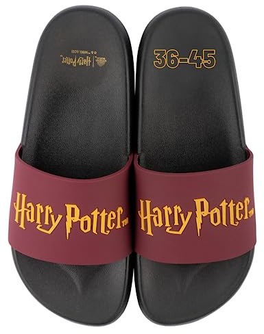 soxo Wizarding World Harry Potter Damen Badelatschen Herren Geschenke Sommer Flip Flops Fanartikel 38-39