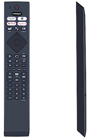 GOUYESHO 398GM10BEPHN0041SY Voice Remote Control, Replacement for Philips Smart 4K OLED TV SRC-4526 43PUS8506/12 43PUS8507/12 50PUS8507/12 65PUS8506/12 70PUS8506/12 Voice Remote Controller