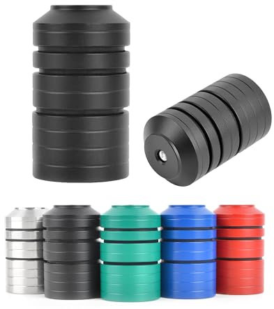 limaity Bogen Stabilisator Gewichte Kit Edelstahl Gegengewicht Kit für Balance bar und Bogen Stabilisator für Recurve-Bogen und Compound-Bogen (Schwarz)