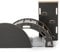 Garronda Set 4 in 1 Kletterbogen mit Rutsche, Tischplatte und Kissen Montessori Spielzeug ab 1 Jahr GD-0062 (Schwarz Kletterbogen mit Rutsche, Tischplatte und Kissen)
