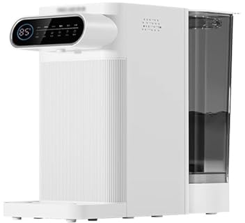 Linmeas-753 Wasserkühlerspender Wasserspender, sofort heißer Tischwasserreiniger, direktes Trinken und Erhitzen, integrierter Tischwasserreiniger Für den Heim-, Büro- und Wohnheimgebrauch