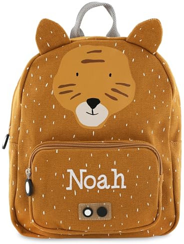 upstitch studio Trixie Rucksack Tiger mit Namen personalisiert Big (Tiger, Rucksack BIG)