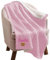Caixiabeauty Babydecke mit Namen Bestickt,Babydecke Personalisiert,Neugeborenen Geschenk,Babygeschenke zur Geburt Mädchen Junge,Baby Geschenke Geburt(Rosa)