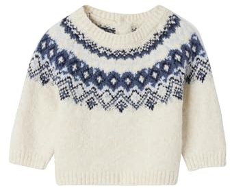 Vertbaudet Weicher Jungen Baby Jacquard-Pullover