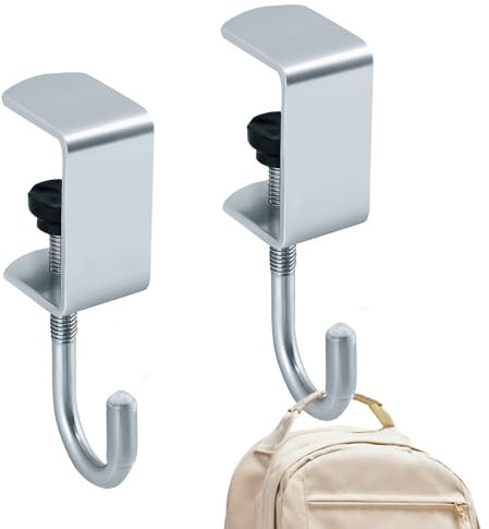 Verstellbare Handtaschenhaken,Handtaschenhalterhaken Verstellbare,Taschenhalter,Handtaschenhaken für Den Eingangsbereich,Taschenhalter für Tisch,Geeignet für Schul-,Büro- und Schlafzimmerschreibtische