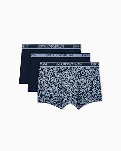 Emporio Armani Herren 3-Pack Trunk Badehose (3er Pack)