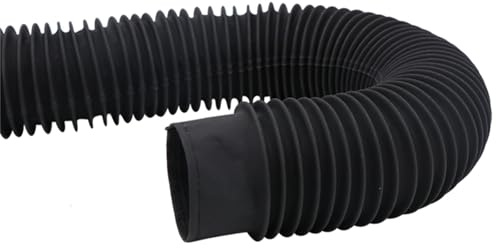 Gabelbälge 1PC Staubschutz 500mm 1000mm for Kugelumlaufspindel 25mm-40mm Innendurchmesser Luftzylinder Schutzhülle Runder Kreis Balghülse für Heimwerker(25mm x 500mm)