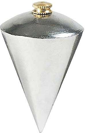 Senklot Stahl, Birnenform 1500 g