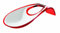 Guzzini Poggiamestolo Kitchen Active Design, Rosso Chiaro, 24 x 11 x h4.5 cm