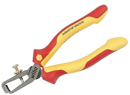 Wiha 32947 6.3-Inch Insulated Industrial Stripping Pliers