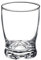 Bormioli 1662070 Glas, transparent, 9,5 x 2,5 x 9,5 cm, 3 Stück