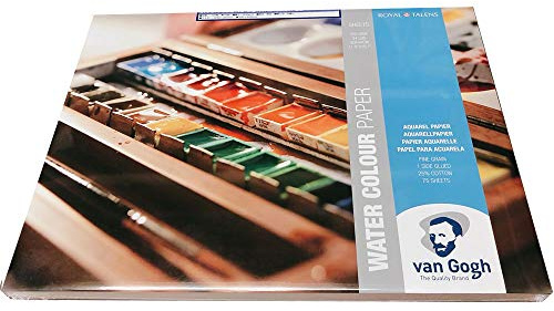 Royal Talens Van Gogh 9,4 x 12,6 Zoll Wasserfarbe Papierkissen