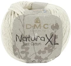 DMC - Natura XL - Gomitolo di filato per maglia e uncinetto | 100% cotone - Ideale per decorazione casa, accessori e abbigliamento | 100 g - 75 m | 23 colori