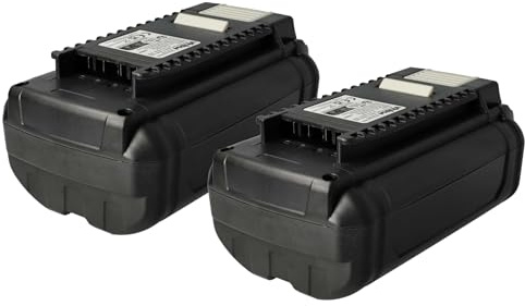 vhbw 2x Battery compatible with Ryobi 40V Brushless Li-on ElectricLawn Mower, 40V Lithium Brushless Power Tools (3000 mAh, Li-Ion, 36 V)