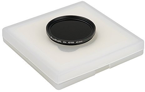 Fotodiox Pro 40,5 mm 10-Stop Neutral Density Slim Filter (ND1000) - dimensione completa - Nero - FDXPro-ND1000-405mm