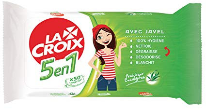La Croix Désinfectant 5in1 Eucalyptus Wipes 50PC