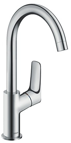 Hansgrohe 71013000 mycube Waschtisch-Armatur für Badezimmer, Chrom, 22 cm