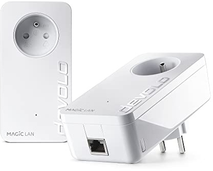Devolo Magic 1 LAN 1200 Mbit/s Eingebauter Ethernet-Anschluss Weiß 2 Stück(e)