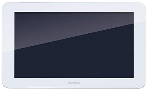 Vimar K40957 Monitor LCD 7in de pantalla táctil et conexión Wi-Fi para kit videoportero de superficie, 1 alimentador, con estribo para la fijación de superficie