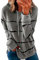 Kapuzenpullover Langarmshirt Sweatshirt mit Streifen Kordelzug Pullover Damen Casual Shirt Rundhals Lose Oberteil Tunika Tops Streetwear Lange