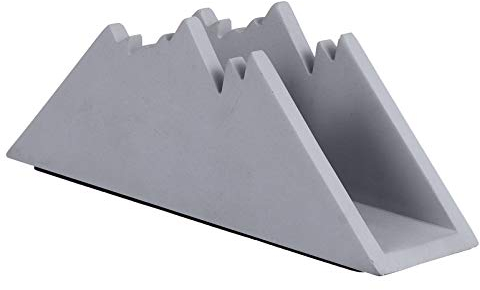 BESTonZON 1 STK Papier Handtuch Halter Aus Zement Serviettenhalter Für Papierservietten Rutschfester Serviettenhalter Rustikaler Serviettenhalter Tisch Verblendeter Beton Lagerung