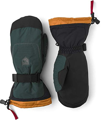 Hestra Herren Gauntlet Senior Mitt HandschuheSchwarz/Oliv 11