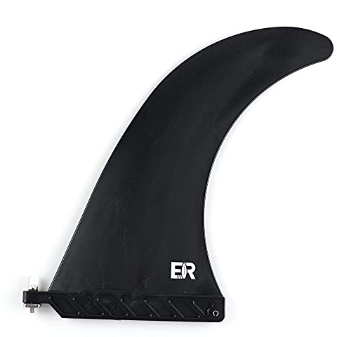 Eisbach Riders Sustainable US-Box SUP Finne - Made in Germany aus recycelten Kunststoff - Center Finne passend für viele Longboards und Stand Up Paddle Boards (Größe 9.0)
