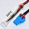 JINGERL Sensor de descongelación de Fusible térmico Apto for congeladores de Nevera Samsung Accesorios de refrigerador de Fusible de Temperatura de descongelación de Repuesto (Azul)