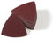 LEONTOOL 30 Pcs 3-1/8 Inch (80mm) Triangular Hook & Loop Oscillating Multitool Sanding Pads Triangle Sanding Pads 40 Grit No Hole Triangle Sandpaper Detail Sander Sandpaper for Wood Metal Polishing