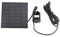 BuyWeek Fontaine Solaire, Ensemble de Pompe à Eau à Panneau Solaire 200L/H Pompe à Fontaine Solaire Ensemble d'arrosage Submersible pour Fontaine de Jardin étang Piscine